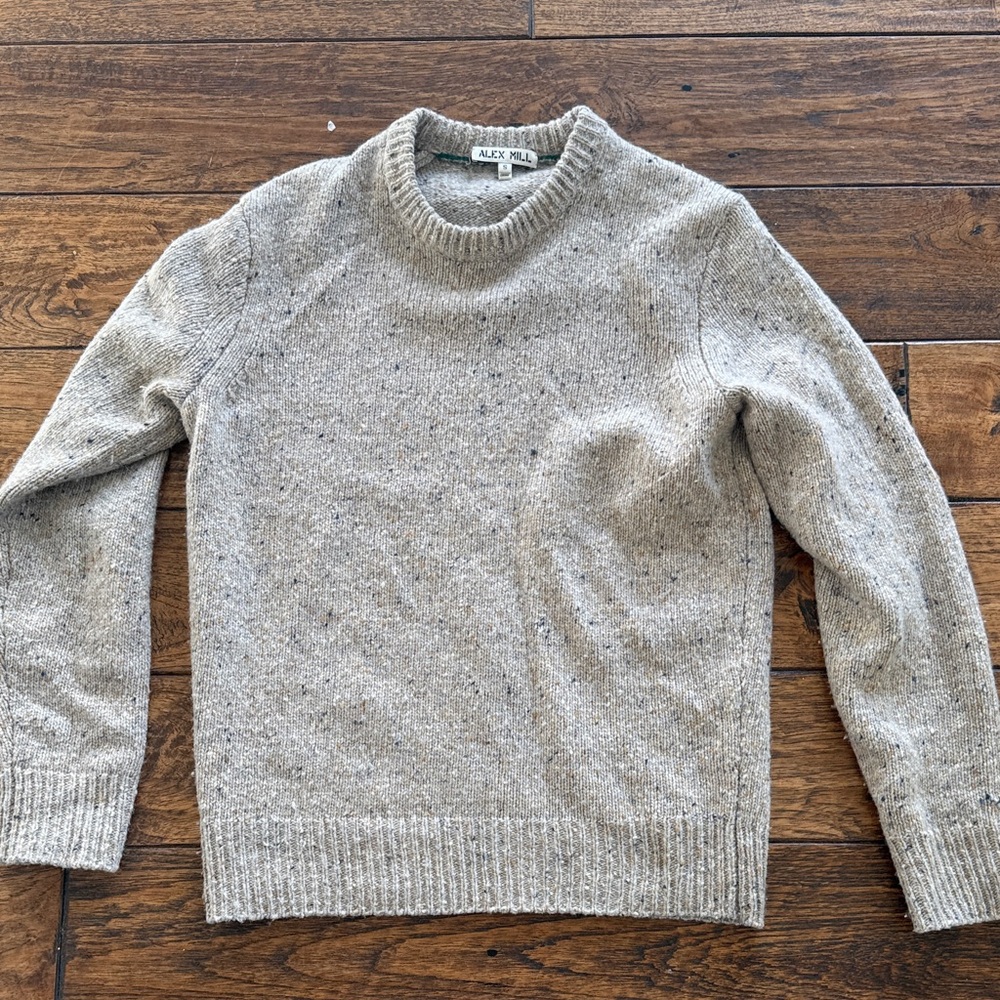 Alex mill donegal wool sweater